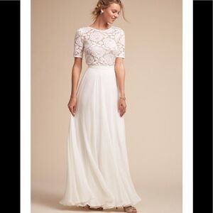 NWT BHLDN Jenny Yoo Hampton Bridal skirt 2